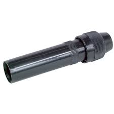 Solderless car radio inline socket connector jack, black finish steel & PVC